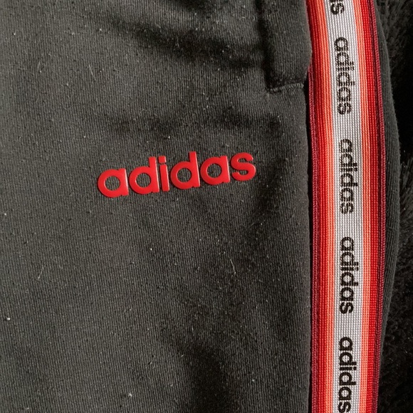 Black adidas track pants - Picture 2 of 7